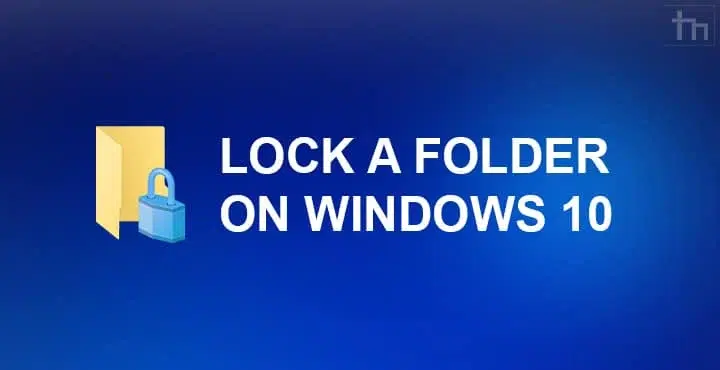 How to Lock Folder in Windows without any additional software.